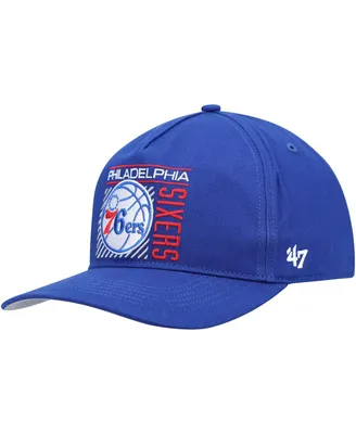 Men's '47 Royal Philadelphia 76Ers Reflex Hitch Snapback Hat