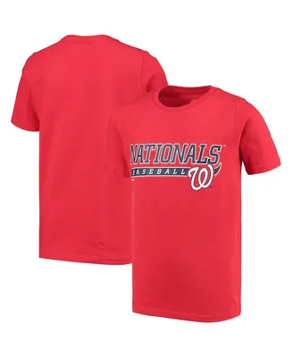 Big Boys Red Washington Nationals Take the Lead T-shirt