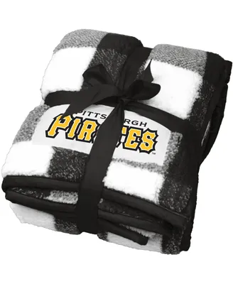 Pittsburgh Pirates 50" x 60" Buffalo Check Frosty Fleece Blanket