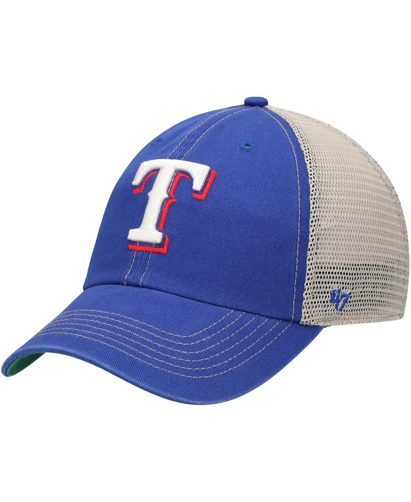 Men's '47 Royal Texas Rangers Trawler Clean Up Trucker Snapback Hat