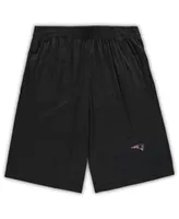 Men's Concepts Sport Navy, Heathered Charcoal New England Patriots Big and Tall T-shirt Shorts Set