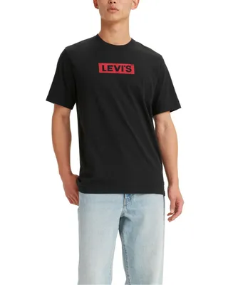 Levi's Men's Relaxed Fit Box Tab Logo Crewneck T-shirt