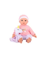 Dream Collection 14" Twins Baby Doll Toy Set, 10 Piece