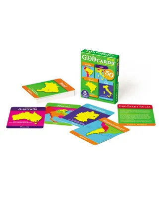 Geotoys Geocards World, 50 Piece