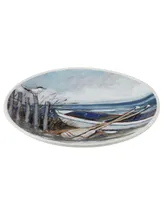 Certified International Shorebirds Round Platter