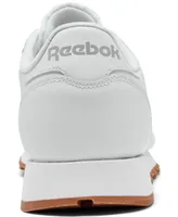 Reebok Men's Classic Leather Casual Sneakers from Finish Line