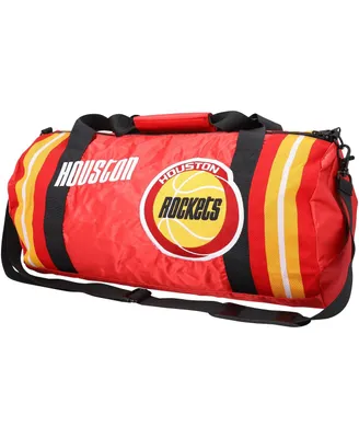 Mitchell Ness Houston Rockets Satin Duffel Bag