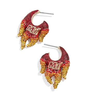 Women's BaubleBar Miami Heat Statement Stud Earrings