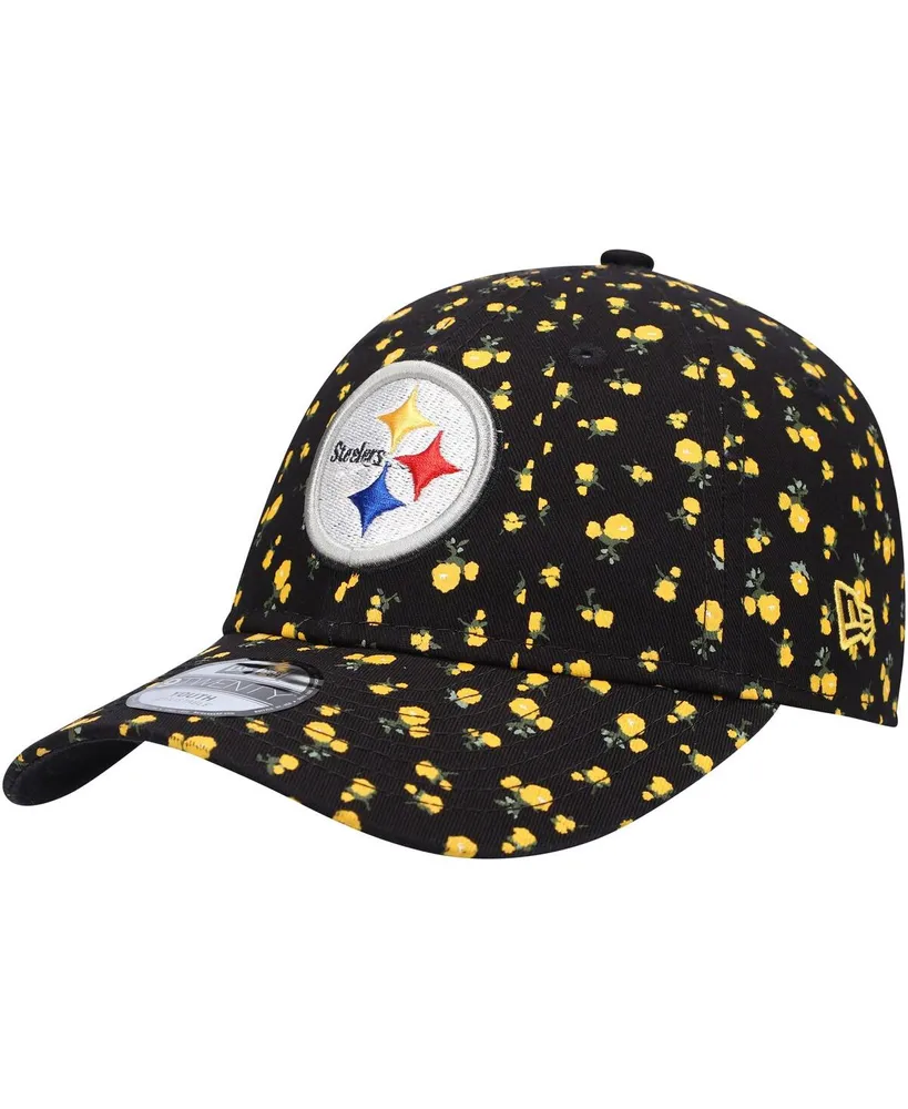 Toddler Girls '47 White Pittsburgh Steelers Surprise Clean Up Adjustable Hat