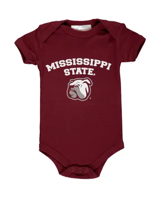 Unisex Infant Maroon Mississippi State Bulldogs Arch Logo Bodysuit