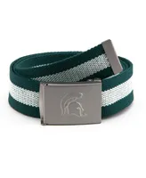 Men's Michigan State Spartans Fabric Belt