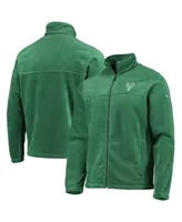 Men's Columbia Milwaukee Bucks Hunter Green Flanker Full-Zip Jacket