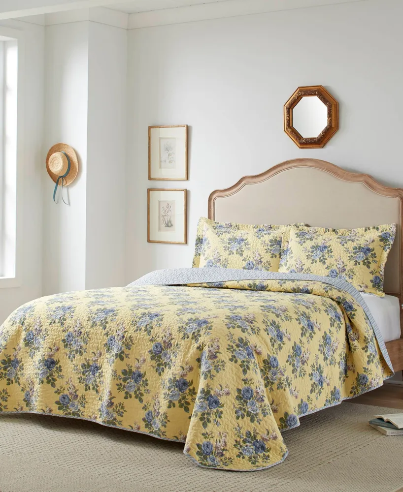 Laura Ashley Linley Quilt Set, King