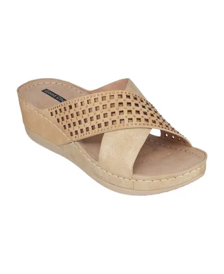 Gc Shoes Women's Isabella Wedge Sandals