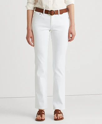 Lauren Ralph Petite Mid-Rise Straight Jean, & Short Lengths