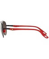 Ray-Ban RB3696M Scuderia Ferrari Collection 51 Unisex Polarized Sunglasses