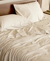 BedVoyage Melange Viscose Cotton Blend Pillowcase Pair