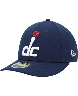 Men's Navy Washington Wizards Team Low Profile 59FIFTY Fitted Hat