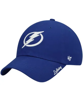 Women's Blue Tampa Bay Lightning Team Miata Clean Up Adjustable Hat