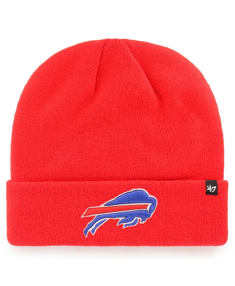 Men's Red Buffalo Bills Secondary Basic Cuffed Knit Hat