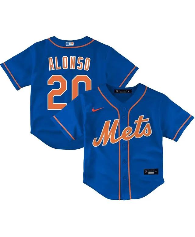 Youth Kids Boys Girls Nike New York Mets Alonso Baseball Jersey