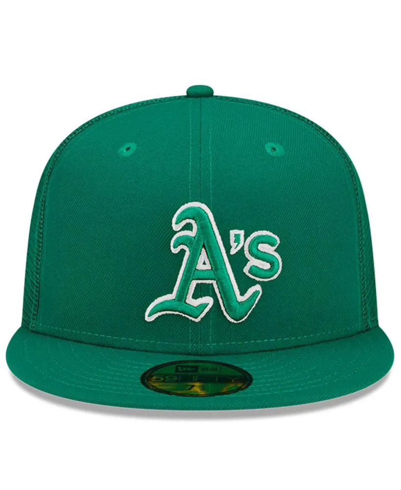 Men's Green Oakland Athletics 2022 St. Patrick's Day On-Field 59FIFTY Fitted Hat