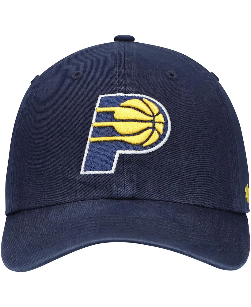 Men's Navy Indiana Pacers Team Franchise Fitted Hat