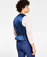 Calvin Klein Men's Slim-Fit Wool Infinite Stretch Suit Vest