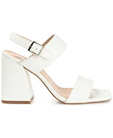 Journee Collection Women's Adras Block Heel Sandals