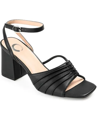 Journee Collection Women's Shillo Block Heel Sandals