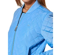 Levi's Women's Diamond Quilted Casual Bomber Jacket
