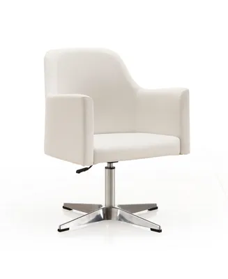 Pelo Adjustable Height Swivel Accent Chair