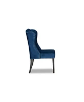 Lamont Modern Contemporary Transitional Wood Wingback Dining Chair