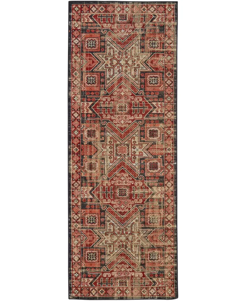 Feizy Nolan R39BZ 2'10" x 7'10" Runner Area Rug