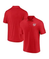 Men's Fanatics Red Washington Nationals Winning Streak Polo Shirt