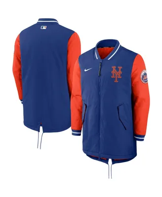 Men's Nike Royal New York Mets Dugout Performance Full-Zip Jacket