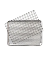 Nordic Ware Prism Half Sheet with Oven-Safe Nonstick Grid