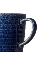 Denby Studio Blue 2-Pc. Ridged Mug Set