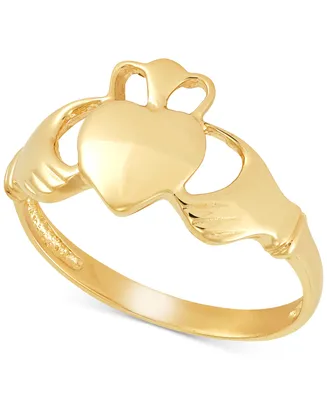 Claddagh Ring 14k Gold