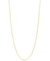 16 24 Box Chain Necklace 3 4mm In 14k Gold