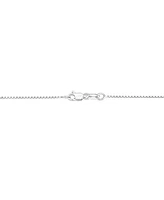 16" Mirror Box Chain (5/8mm) in 14K White Gold