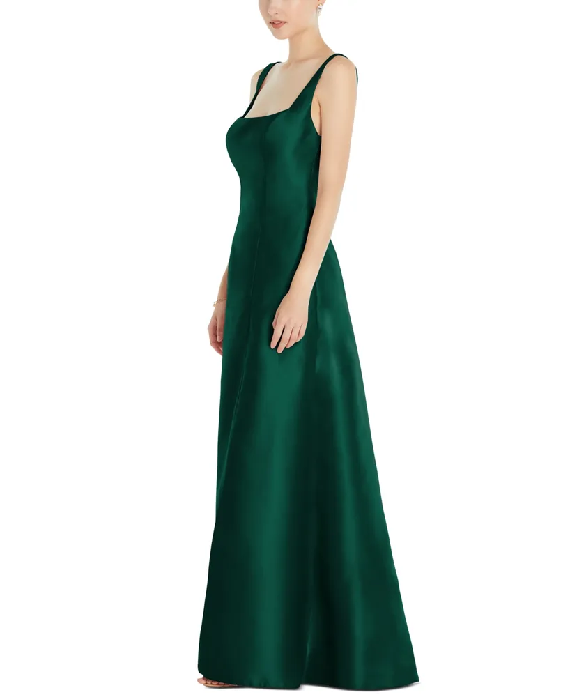 alfred sung sateen gown