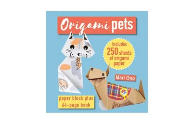 Origami Pets: Paper block plus 64