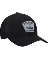 Men's Travis Mathew Black Presidential Suite Trucker Adjustable Hat