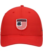 Men's Red Ole Miss Rebels Nation Shield Snapback Hat