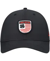 Men's Black New Mexico Lobos Nation Shield Snapback Hat