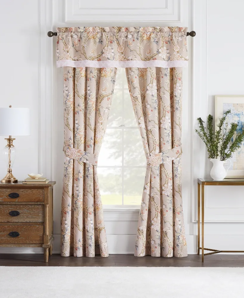 Waverly Mudan Valance, 16" x 60"