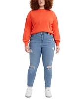 Levi's Trendy Plus Size 721 High-Rise Skinny Jeans