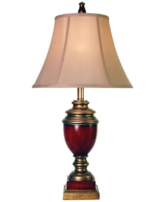 StyleCraft Classic Lines Of Bronze Gamet Urn Buffet Table Lamp
