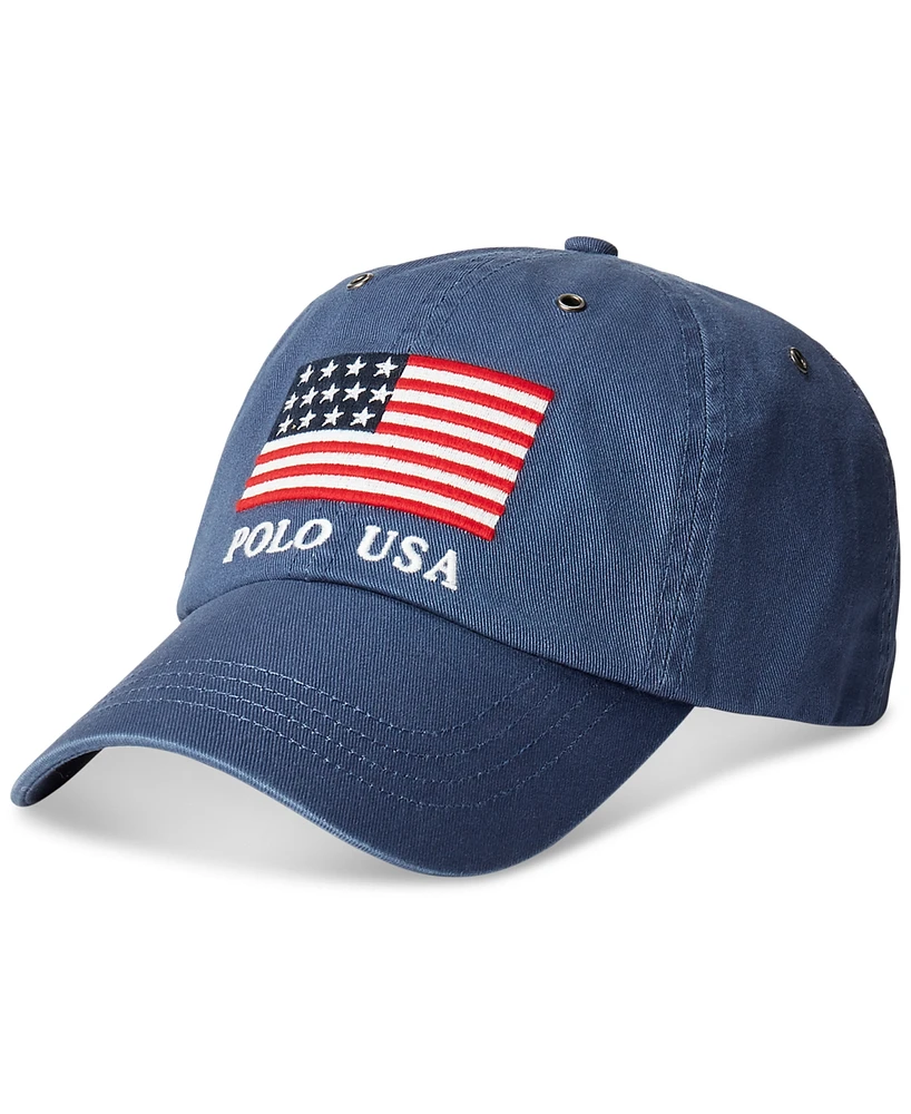 Polo Ralph Lauren Men's Flag Chino Ball Cap